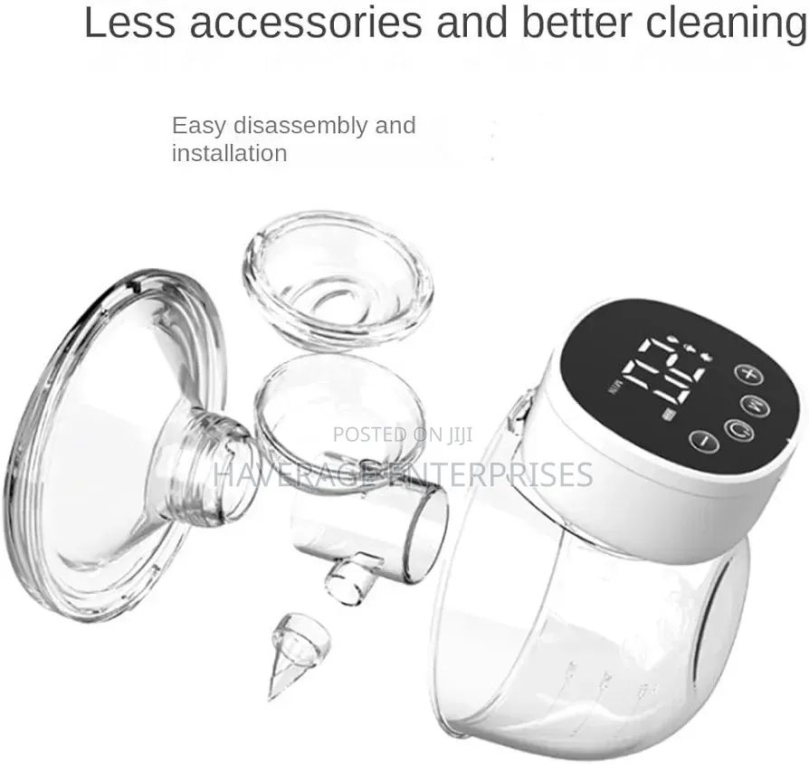 Wearable Breast Pump - Pain-Free and Comfortable Travel Milk Collector