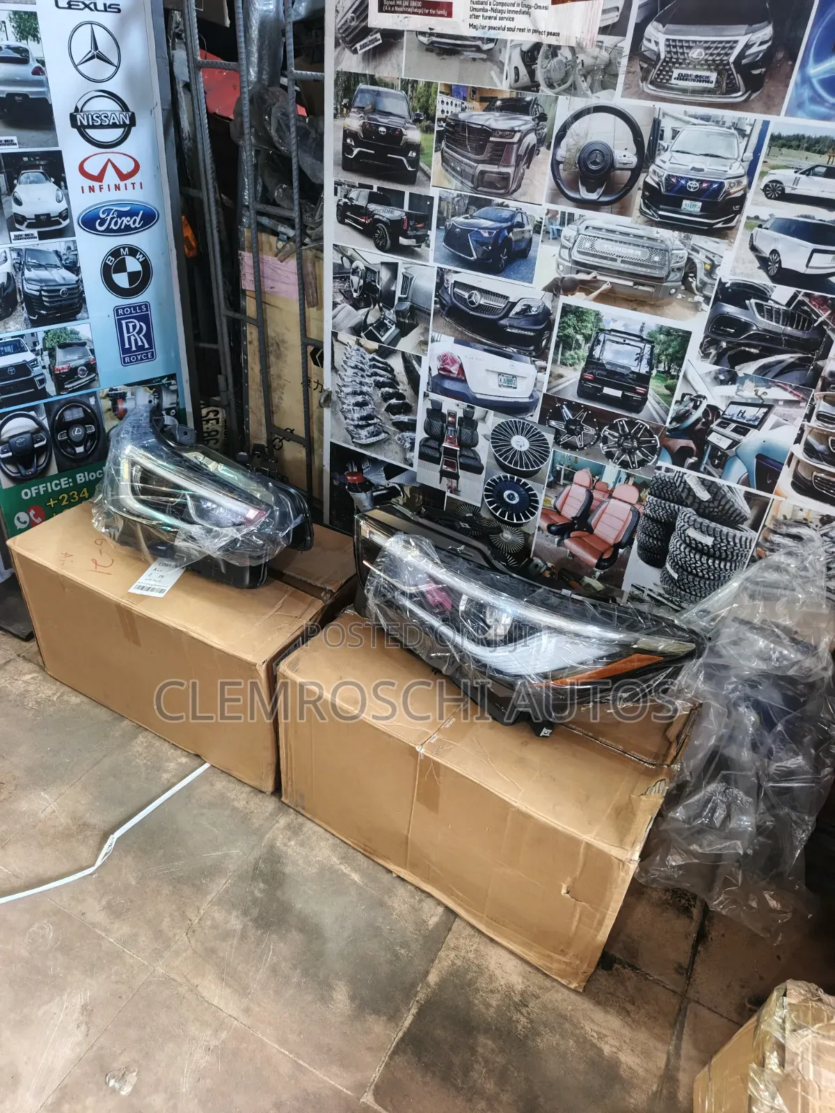 High Quality Certified Complete Brand New Headlamp Infiniti Qx80 2022