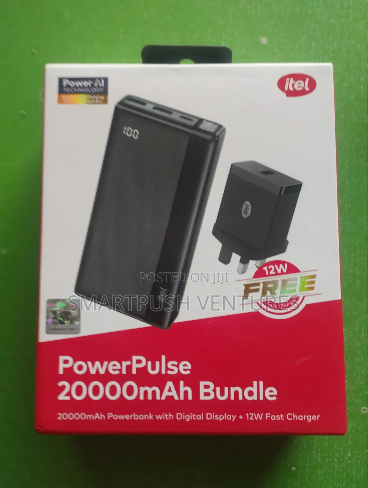 Itel Power Bank With Charger 20,000mah