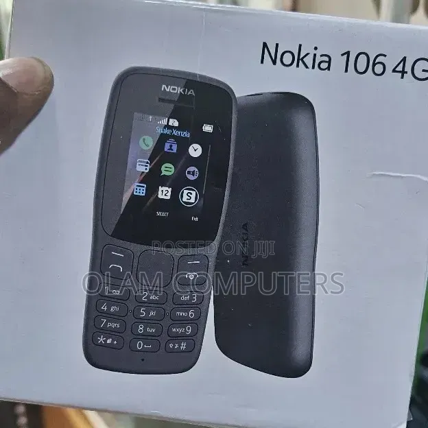 New Nokia 106 Black