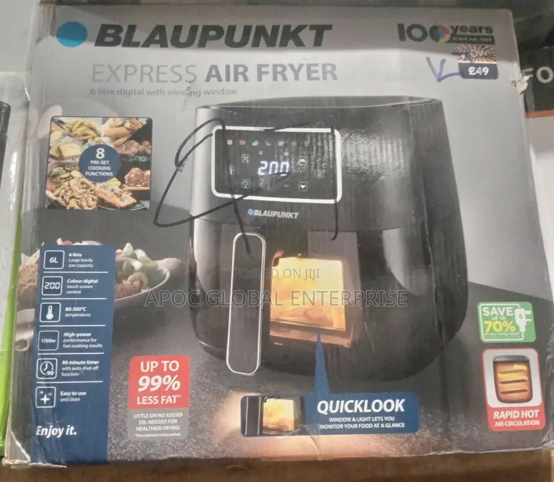 Blaupunkt Digital Air Fryer 6l