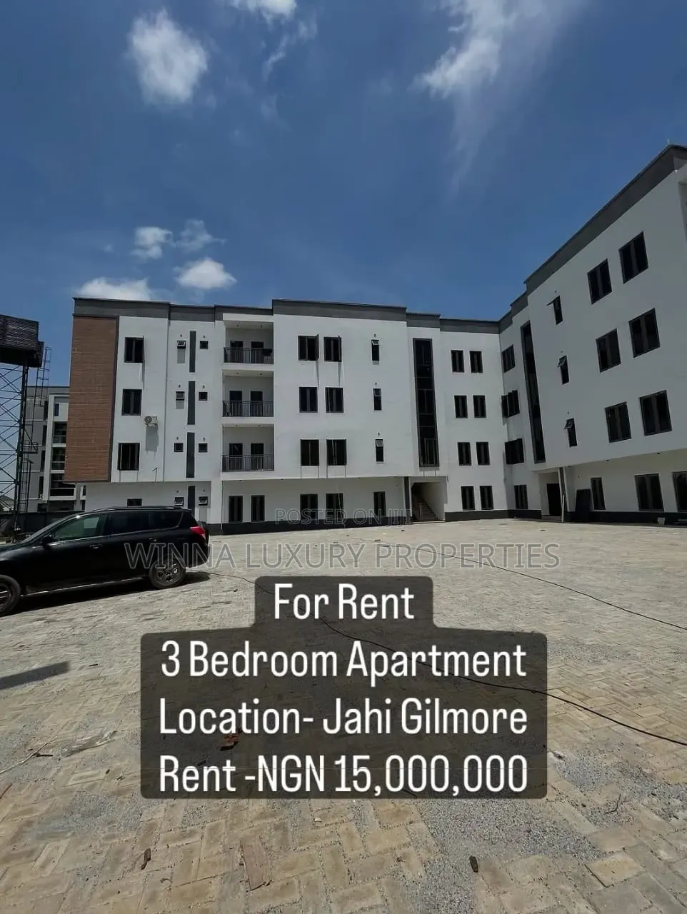 3bdrm Apartment in Jahi By Gilmor for rent