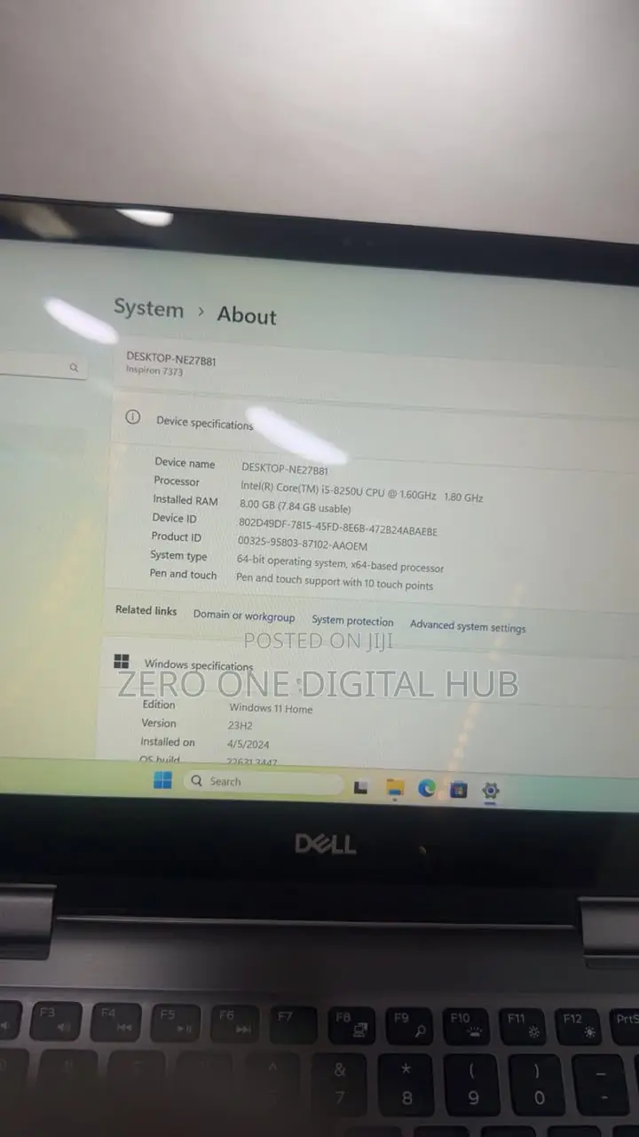 Laptop Dell Inspiron 13 7000 8GB Intel Core i5 SSD 256GB