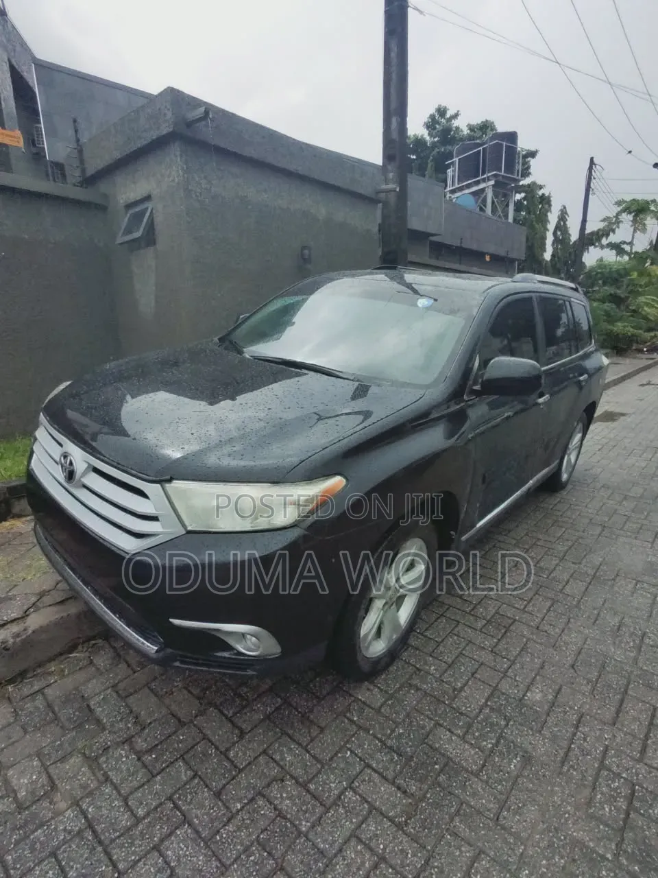 Toyota Highlander Limited 2009 Black