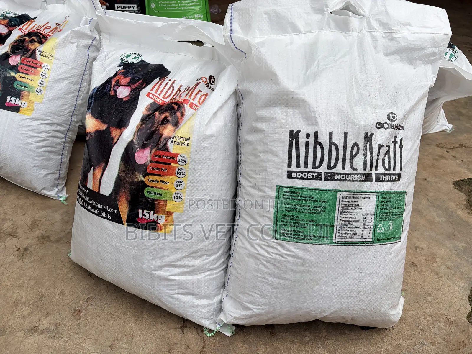 Kibblekraft Premium Dog Food 15kg