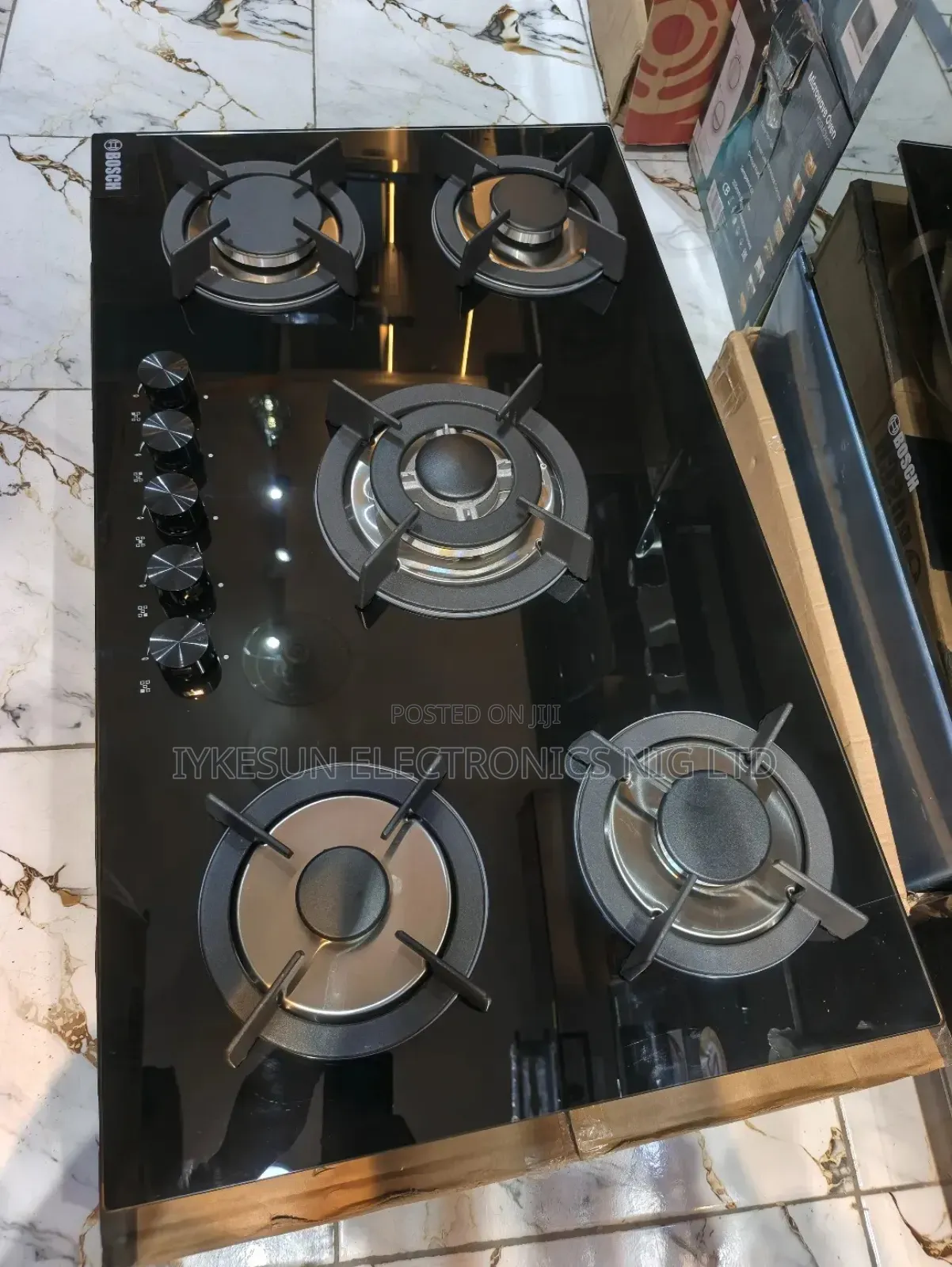 Bosch 90cm Built-in Cabinet or Table Top Premium Luxury 5 Gas Burners