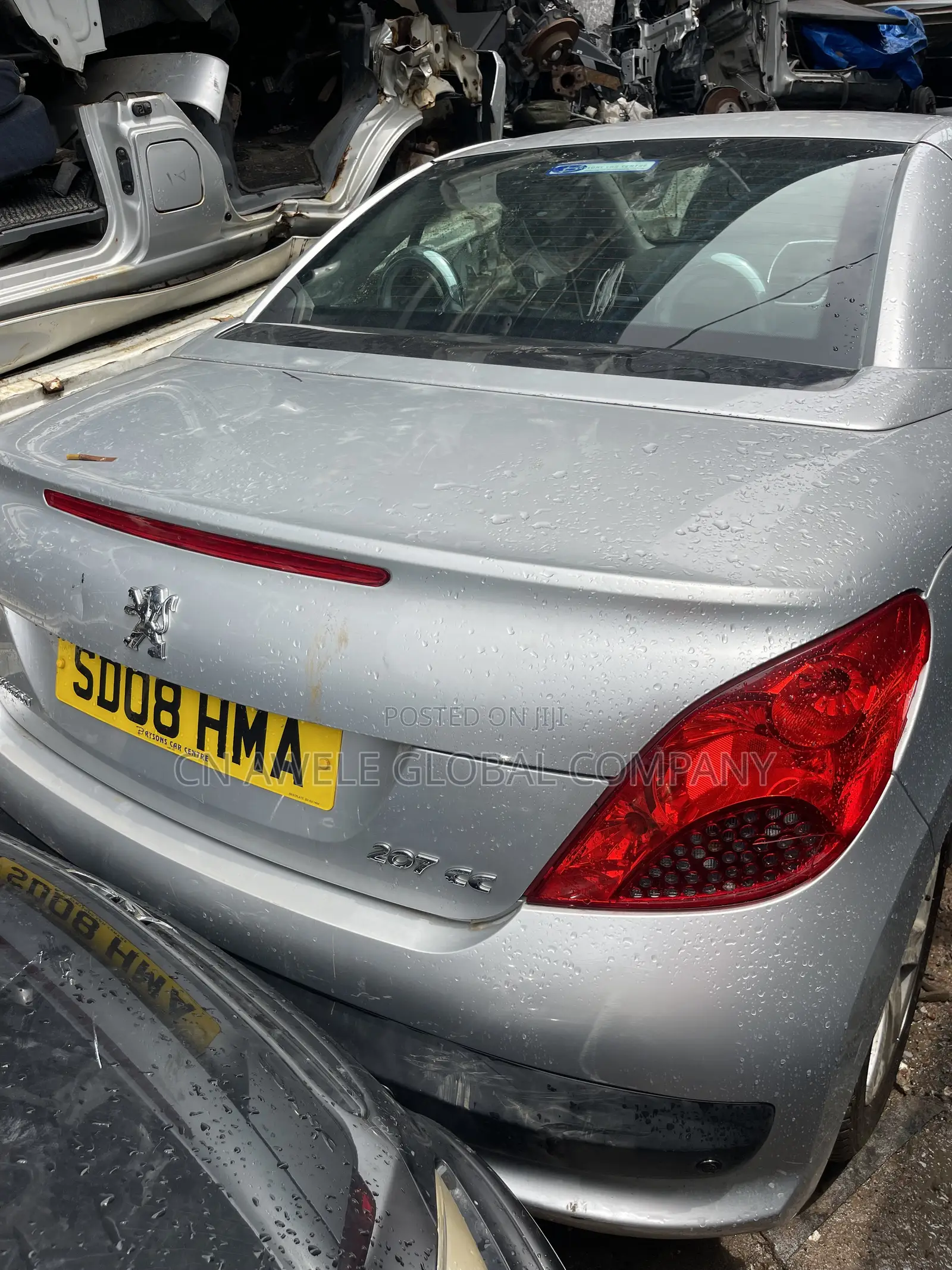 Peugeot 207 2008 Gray