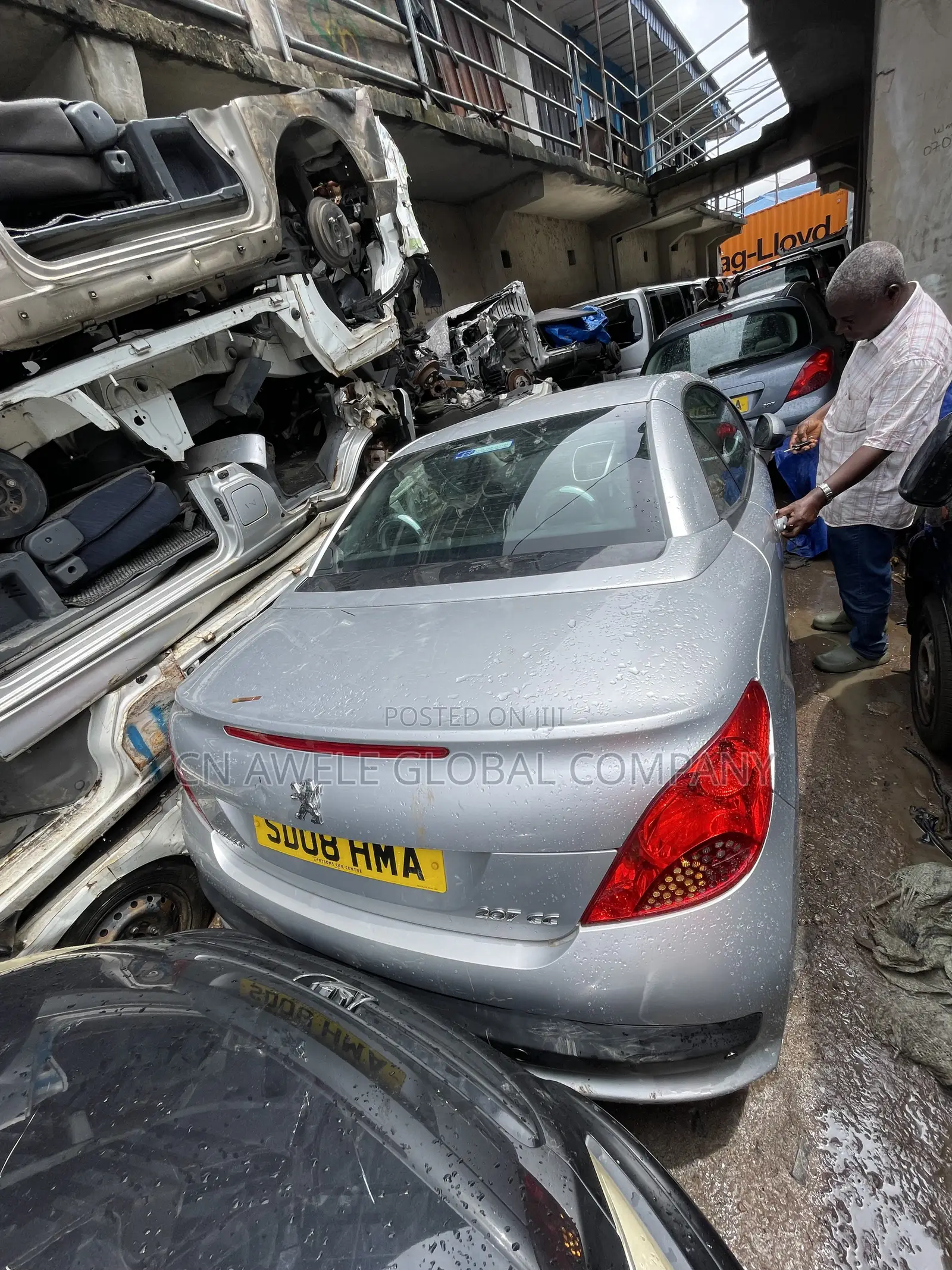 Peugeot 207 2008 Gray