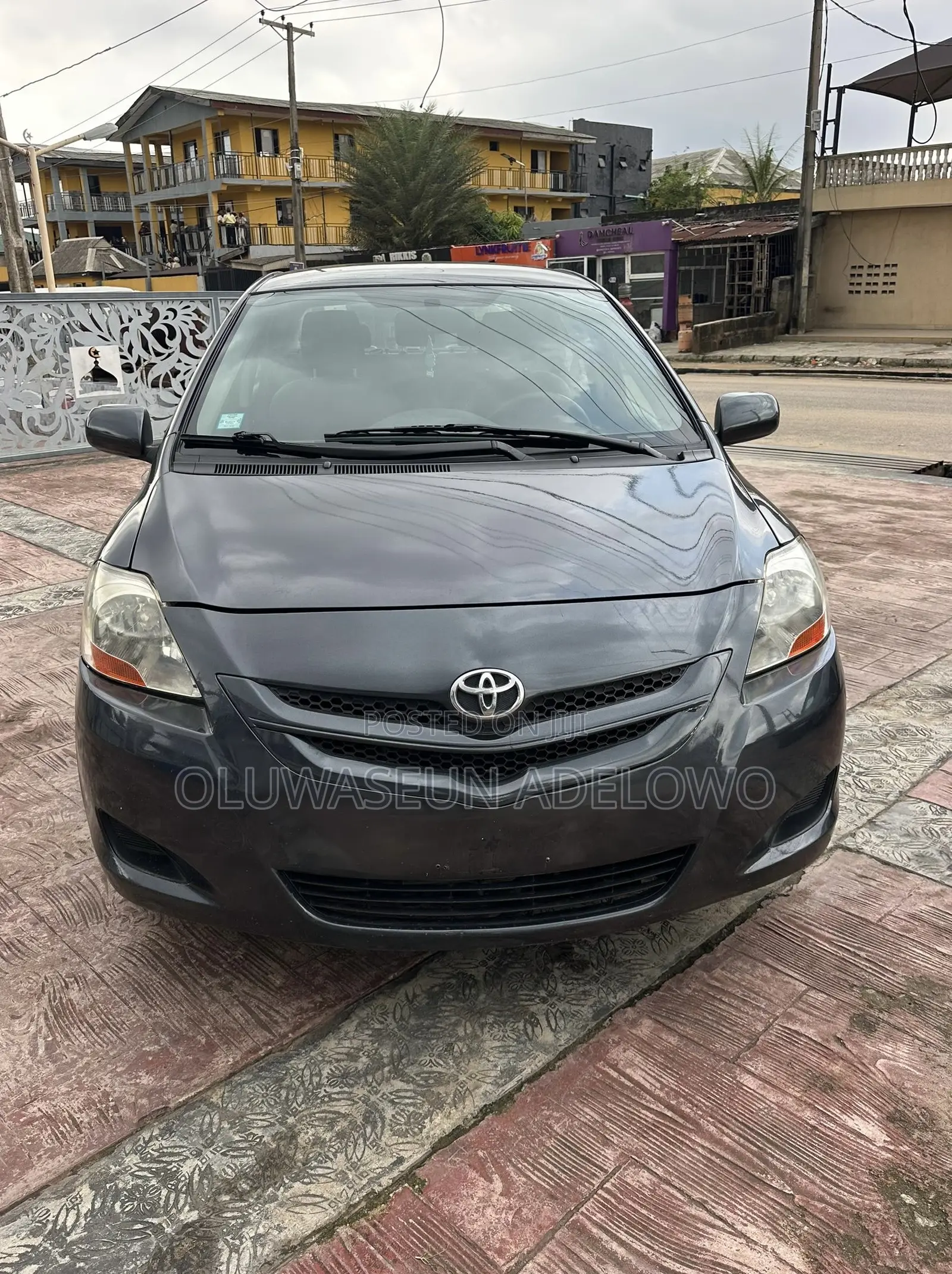 Toyota Yaris Sedan 2007 Black
