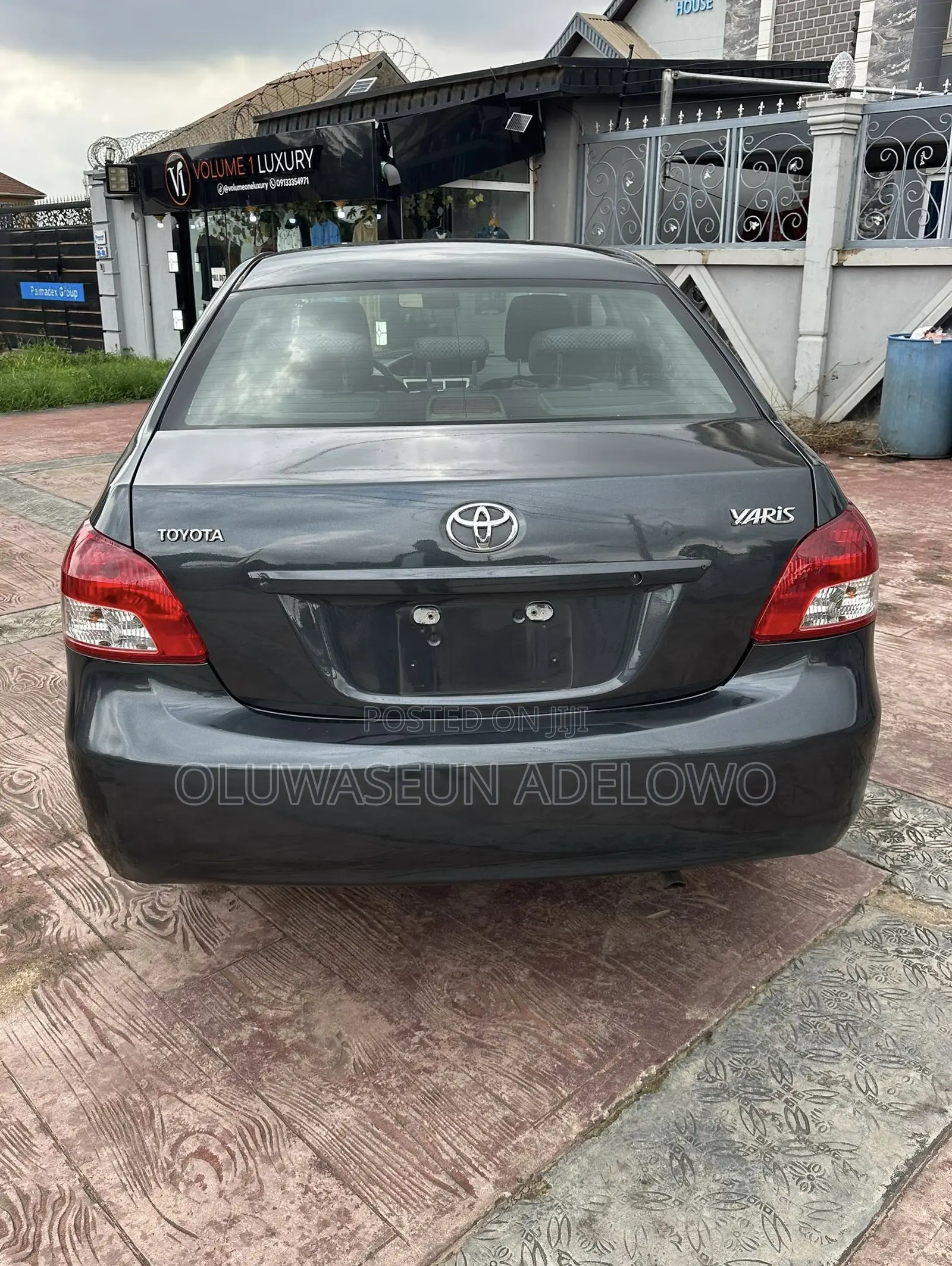 Toyota Yaris Sedan 2007 Black