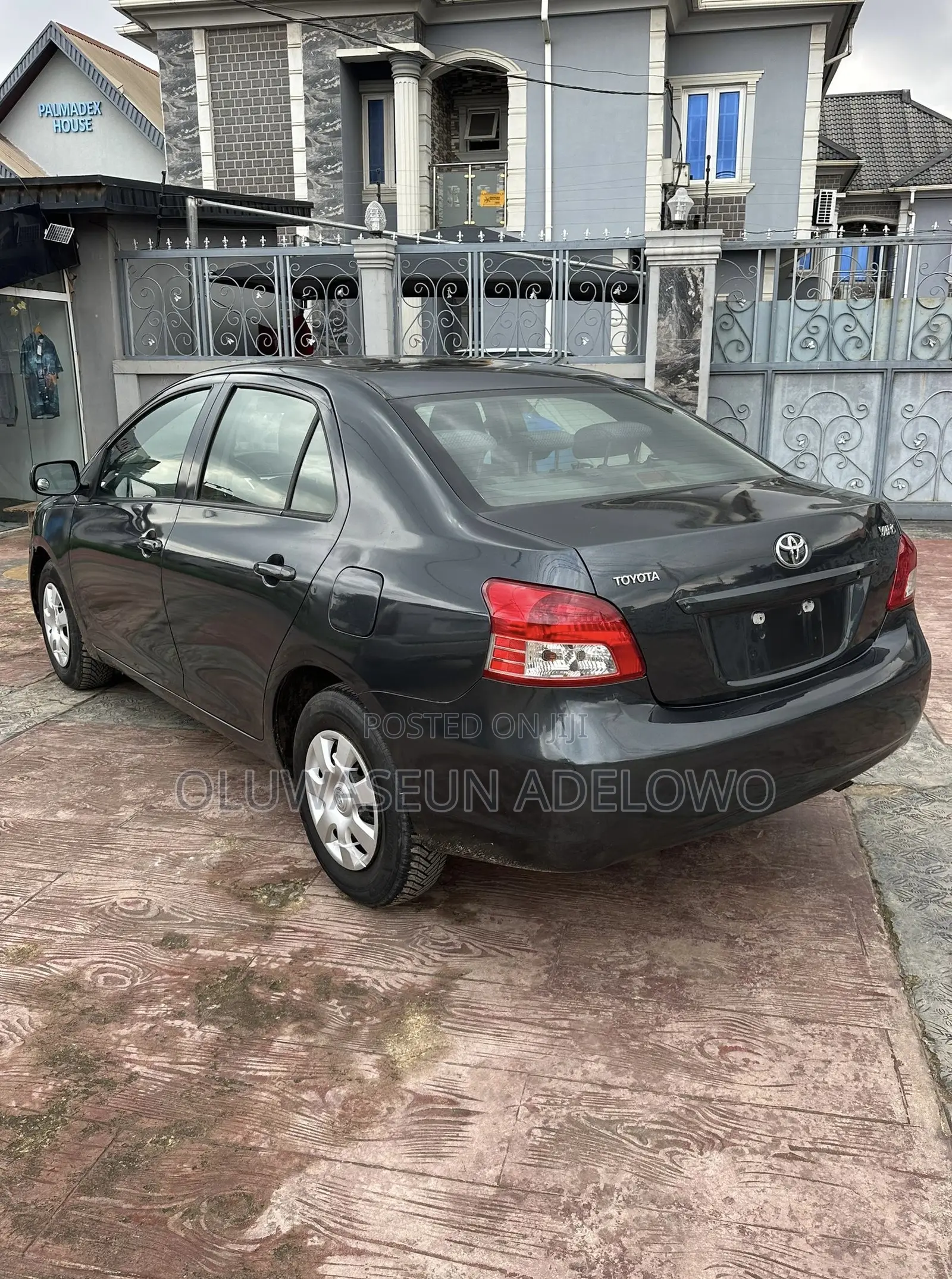 Toyota Yaris Sedan 2007 Black