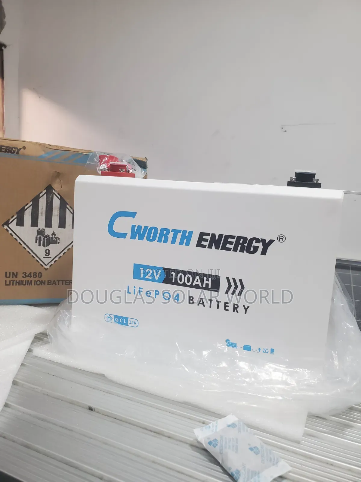 Cworth Energy 12v 100ah Lithium Battery