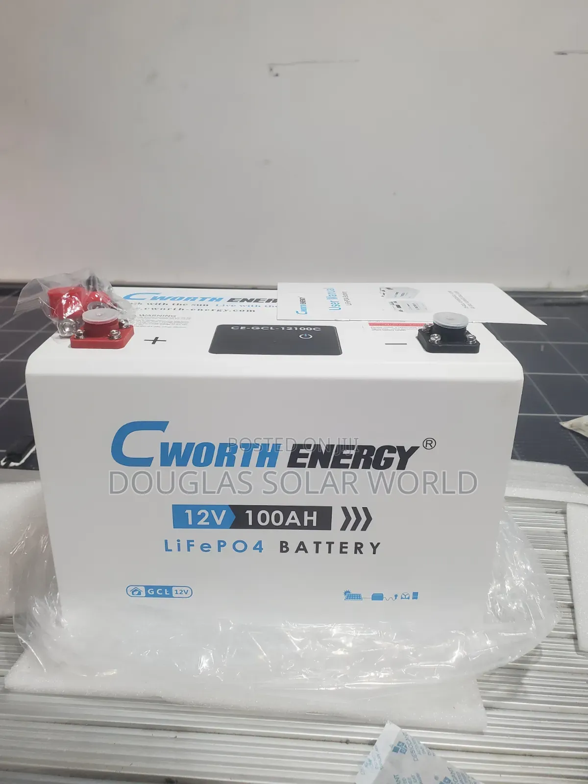 Cworth Energy 12v 100ah Lithium Battery