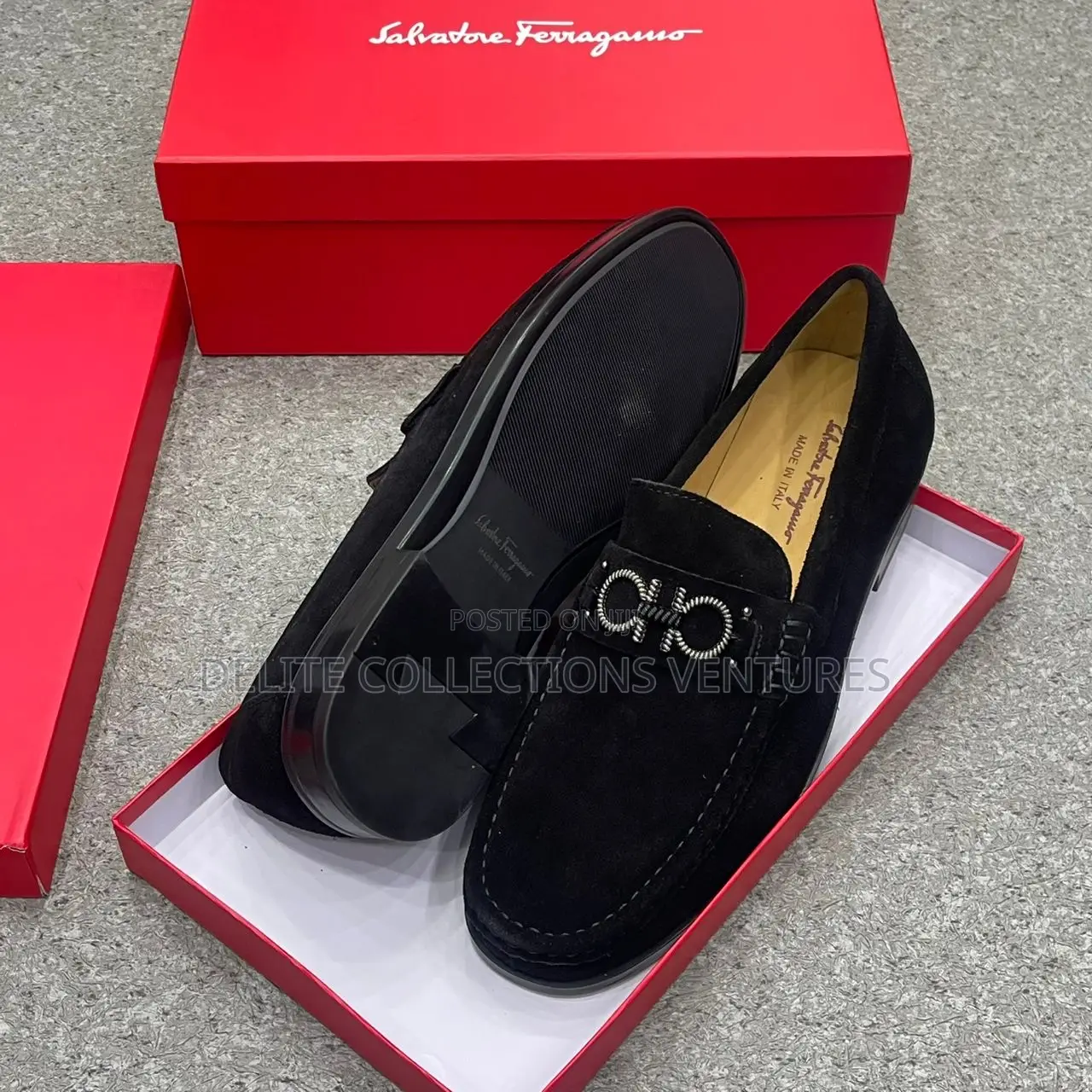 Salvatore Ferragamo Luxury Men Shoe Now Available