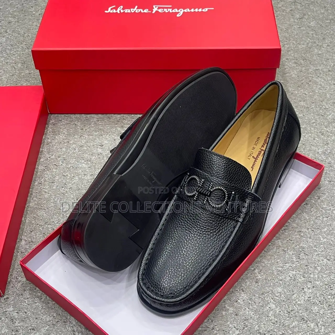 Salvatore Ferragamo Luxury Men Shoe Now Available