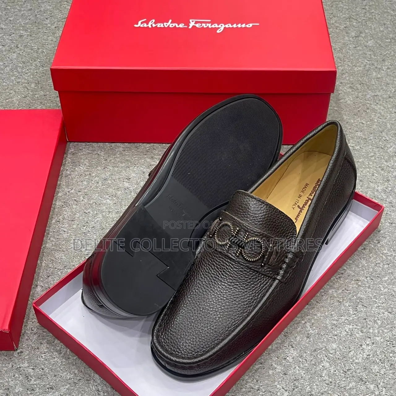 Salvatore Ferragamo Luxury Men Shoe Now Available