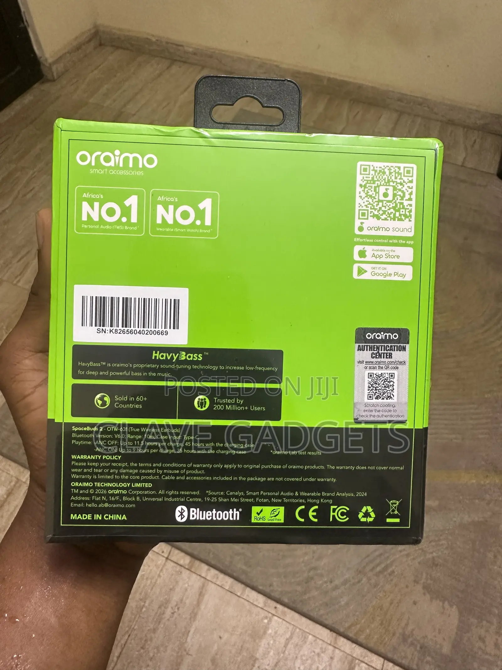 Oraimo Spacebuds2