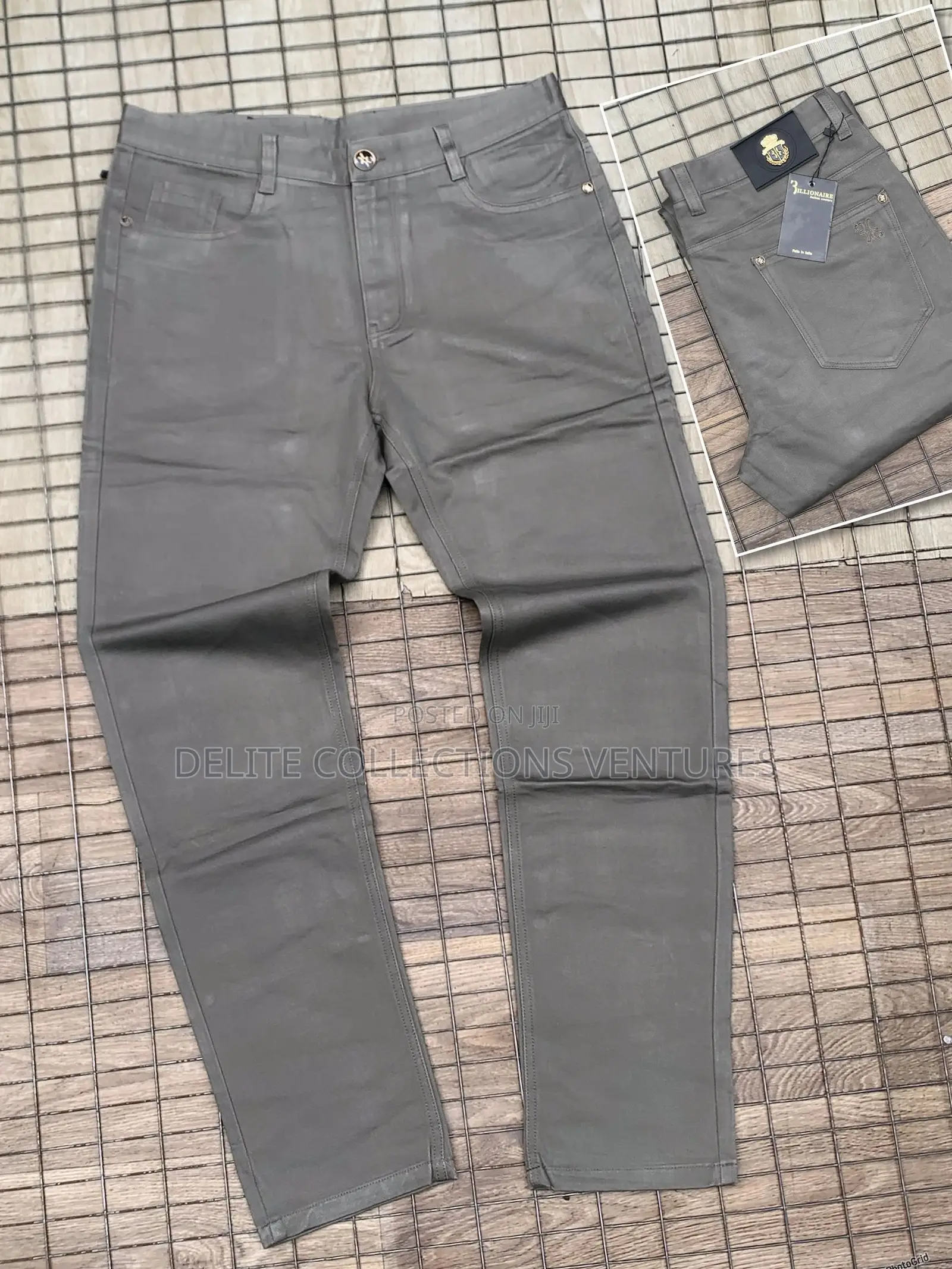 Now. Available in Store  Luxury Jeans Pocket Pants Trousers