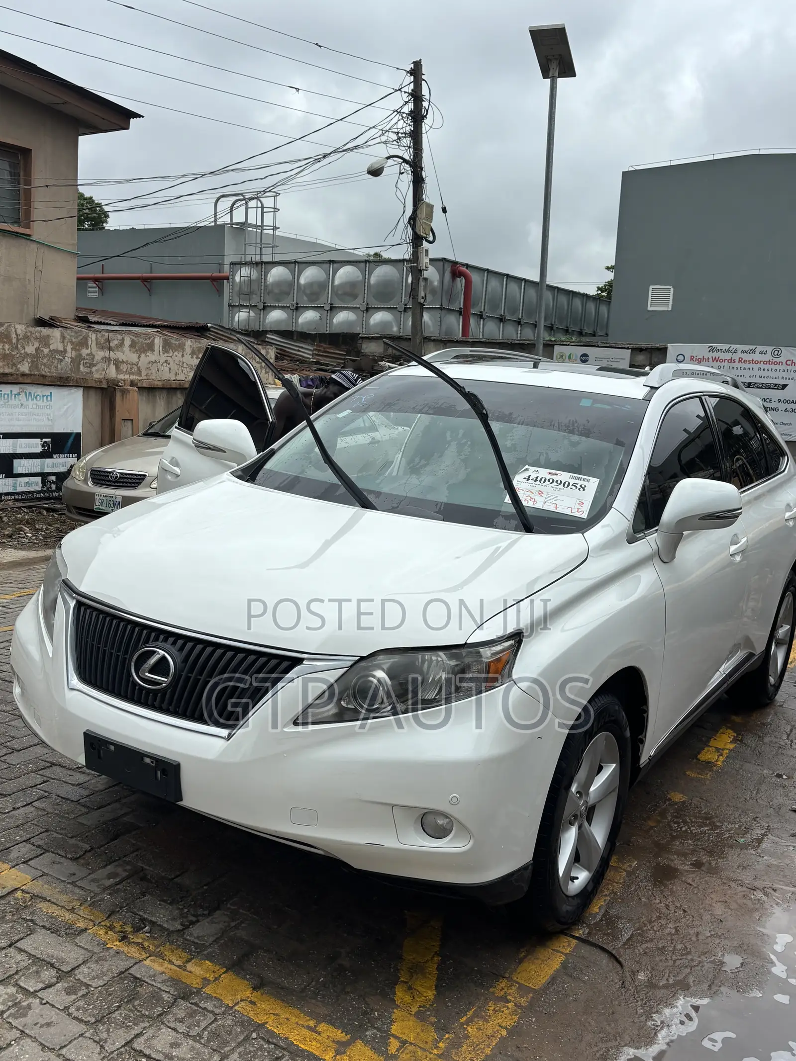 Lexus RX 350 AWD 2012 White