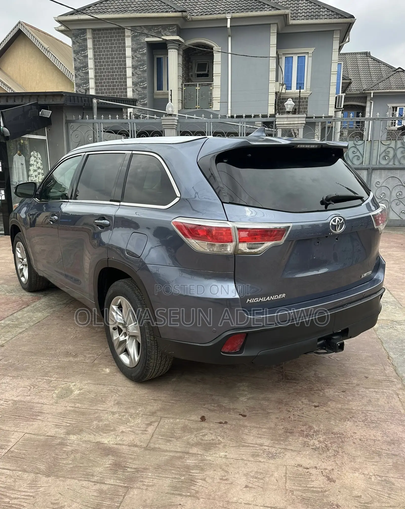 Toyota Highlander Limited 4dr SUV AWD (3.5L 6cyl 6A) 2014 Blue