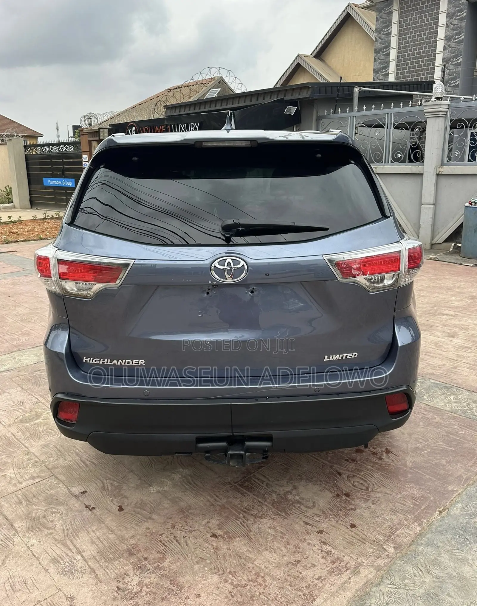 Toyota Highlander Limited 4dr SUV AWD (3.5L 6cyl 6A) 2014 Blue