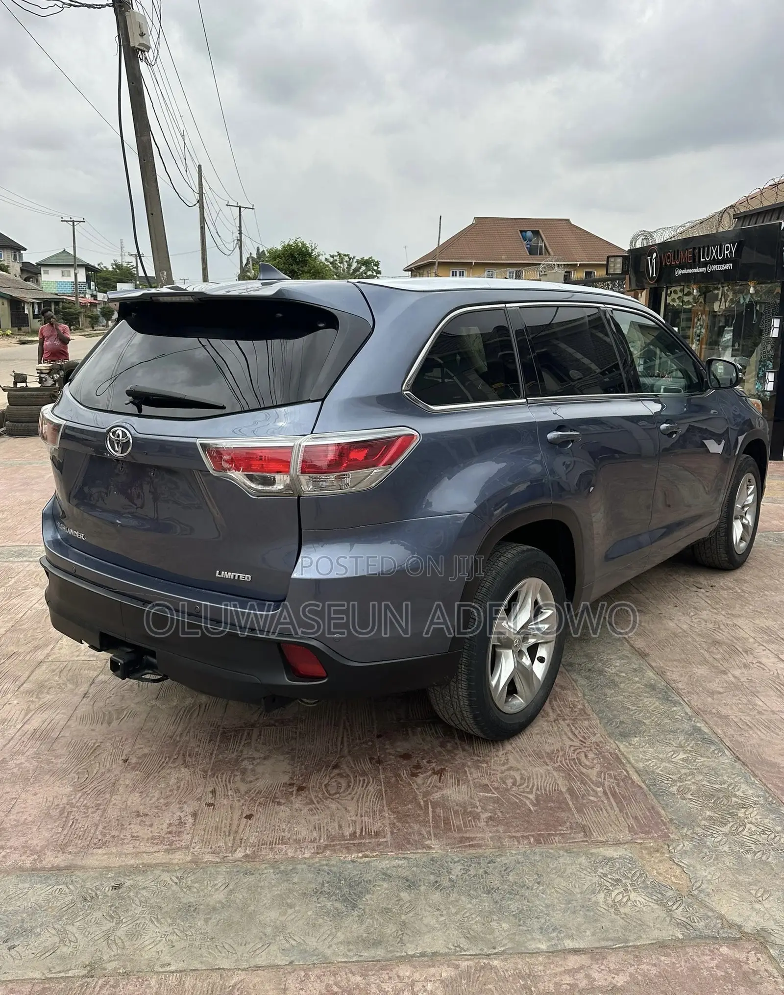 Toyota Highlander Limited 4dr SUV AWD (3.5L 6cyl 6A) 2014 Blue