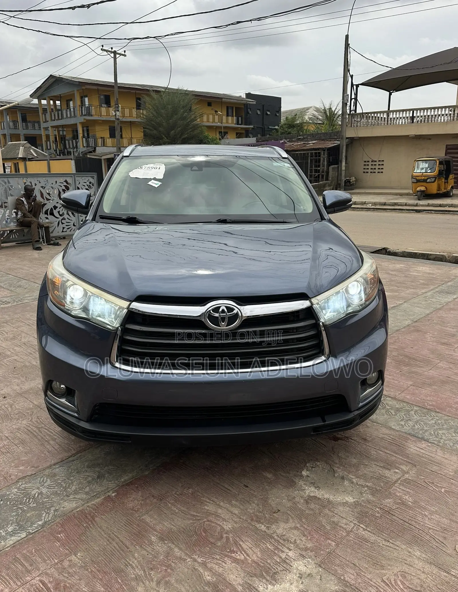 Toyota Highlander Limited 4dr SUV AWD (3.5L 6cyl 6A) 2014 Blue