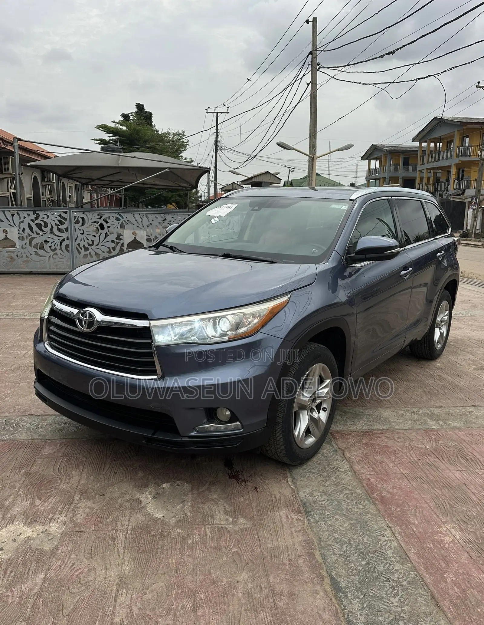 Toyota Highlander Limited 4dr SUV AWD (3.5L 6cyl 6A) 2014 Blue