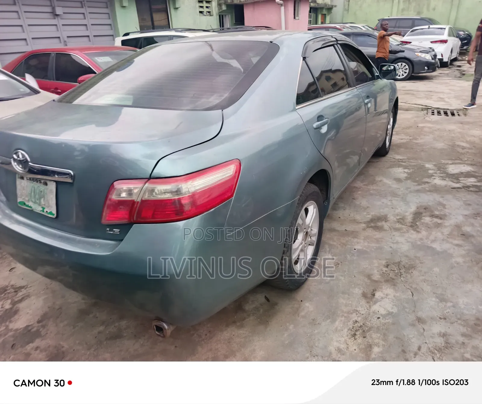 Toyota Camry LE 4dr Sedan (2.4L 4cyl 5A) 2008 Green