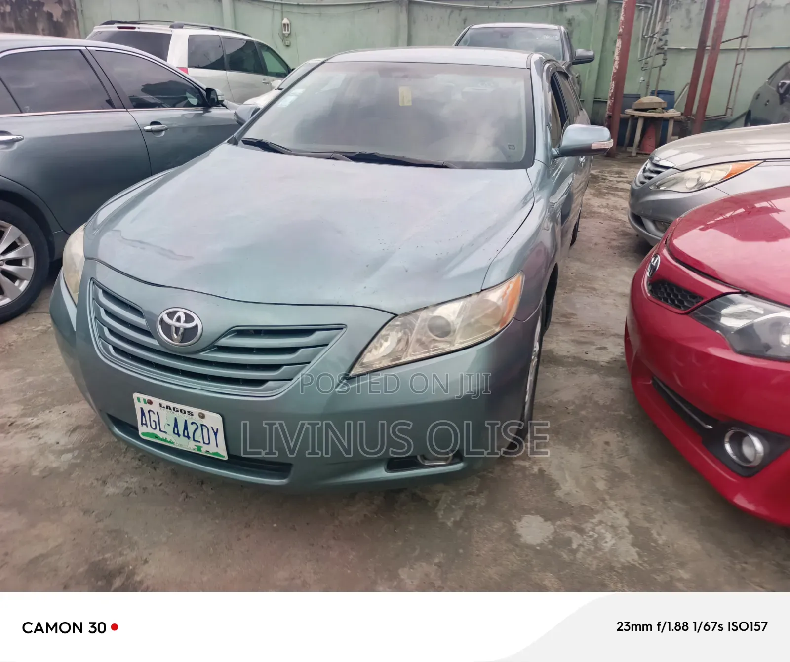 Toyota Camry LE 4dr Sedan (2.4L 4cyl 5A) 2008 Green