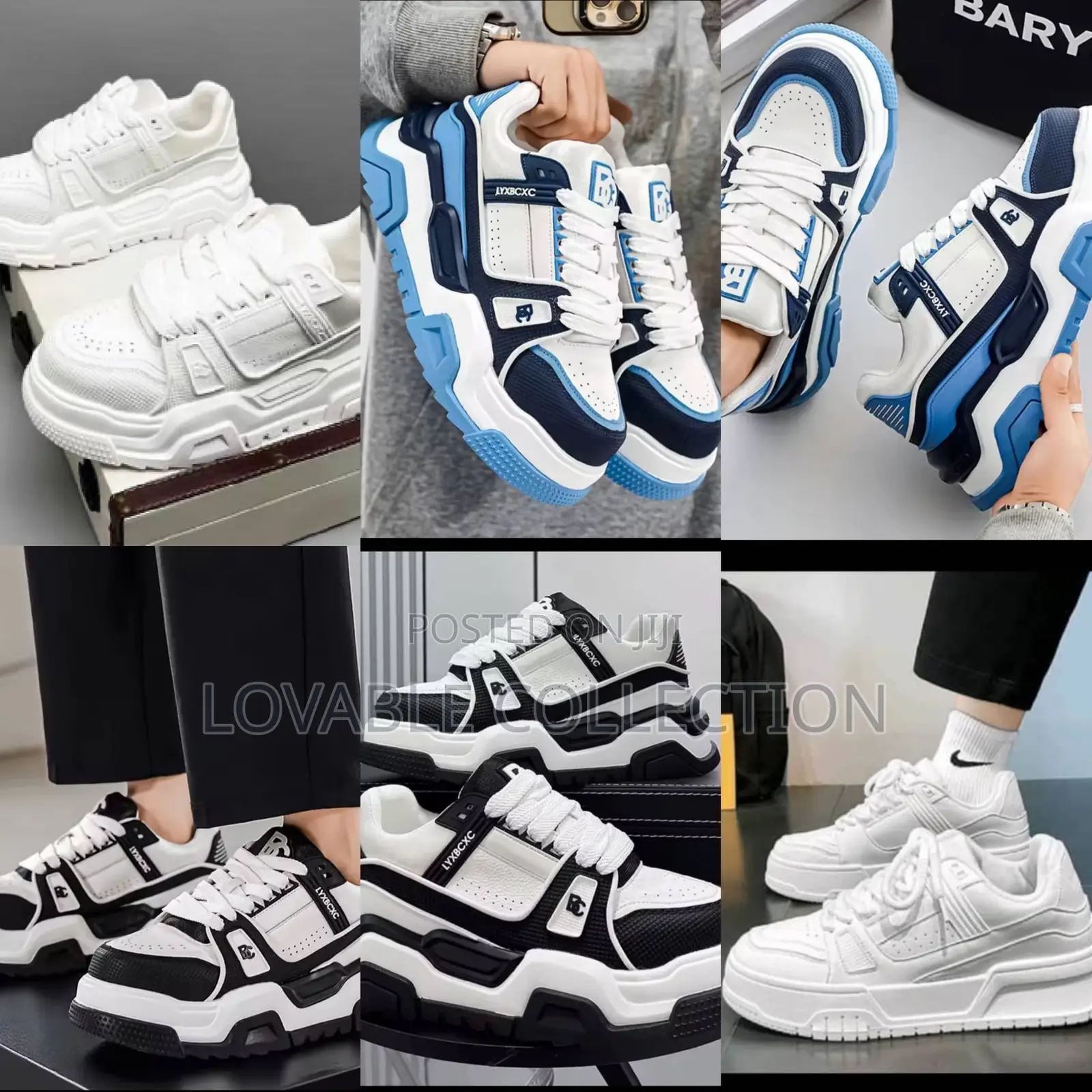 Unisex Sculptural Chunky Platform Sneakers