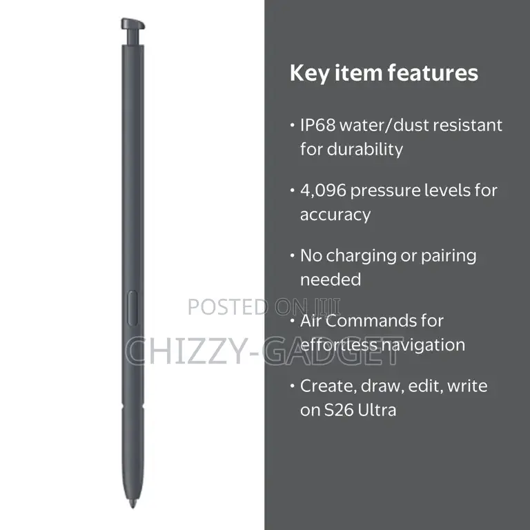 Samsung Official Galaxy S Pen for the Galaxy S26 Ultra