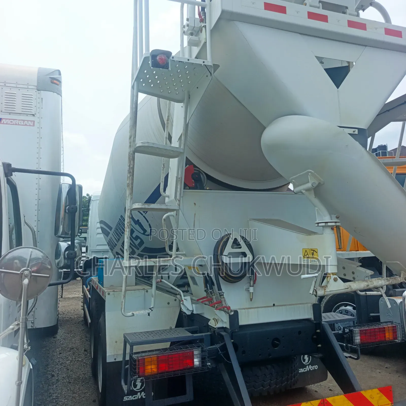 Brand New Sagmoto Transit Mixer 2025 White