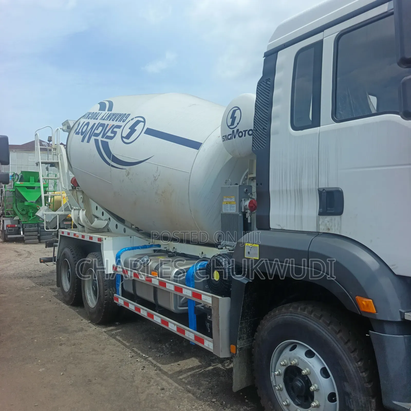 Brand New Sagmoto Transit Mixer 2025 White