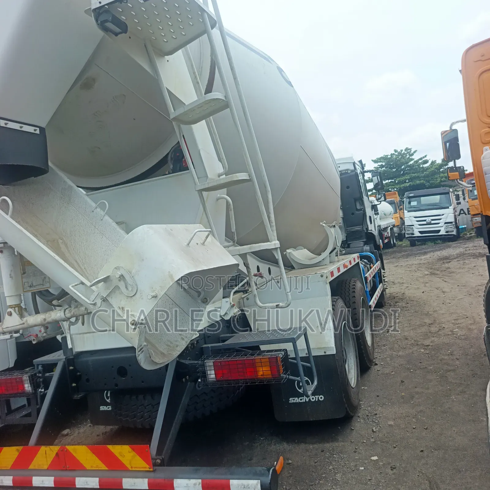 Brand New Sagmoto Transit Mixer 2025 White