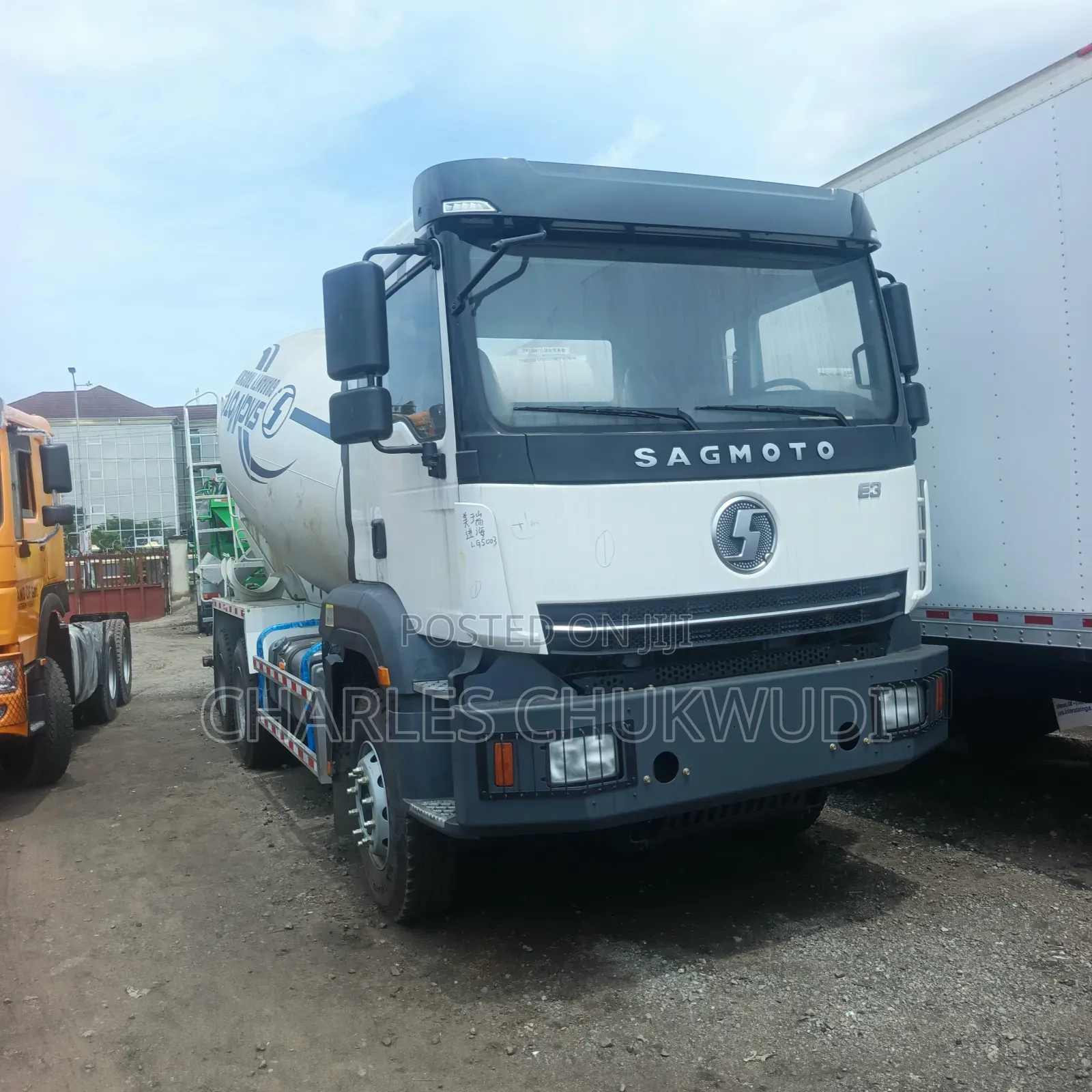 Brand New Sagmoto Transit Mixer 2025 White
