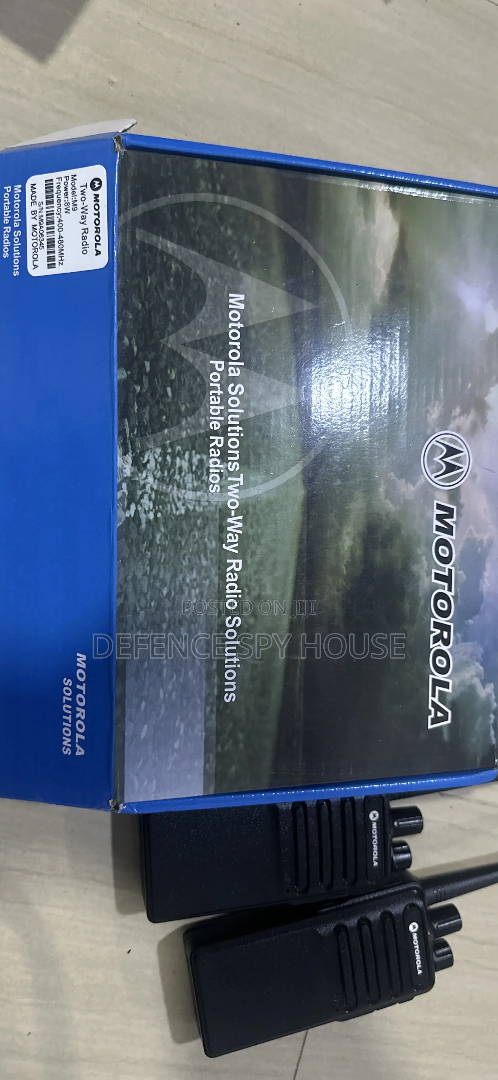 Motorola Two-way Radio Walkie Talkie Set – Long Range Communication