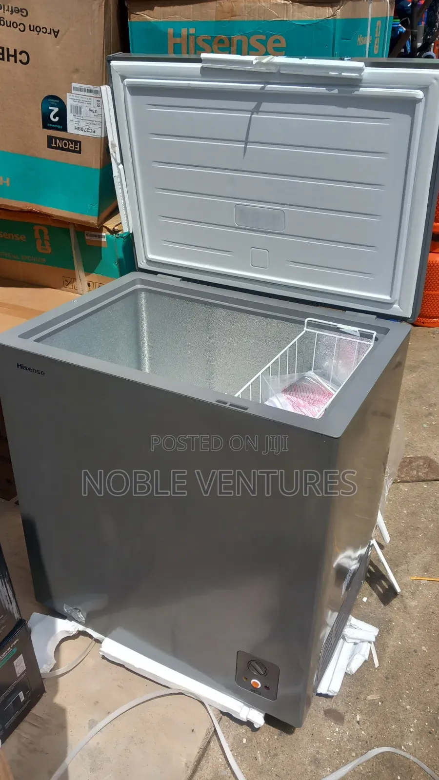 Original Hisense 200litters Single Door Chest Freezer