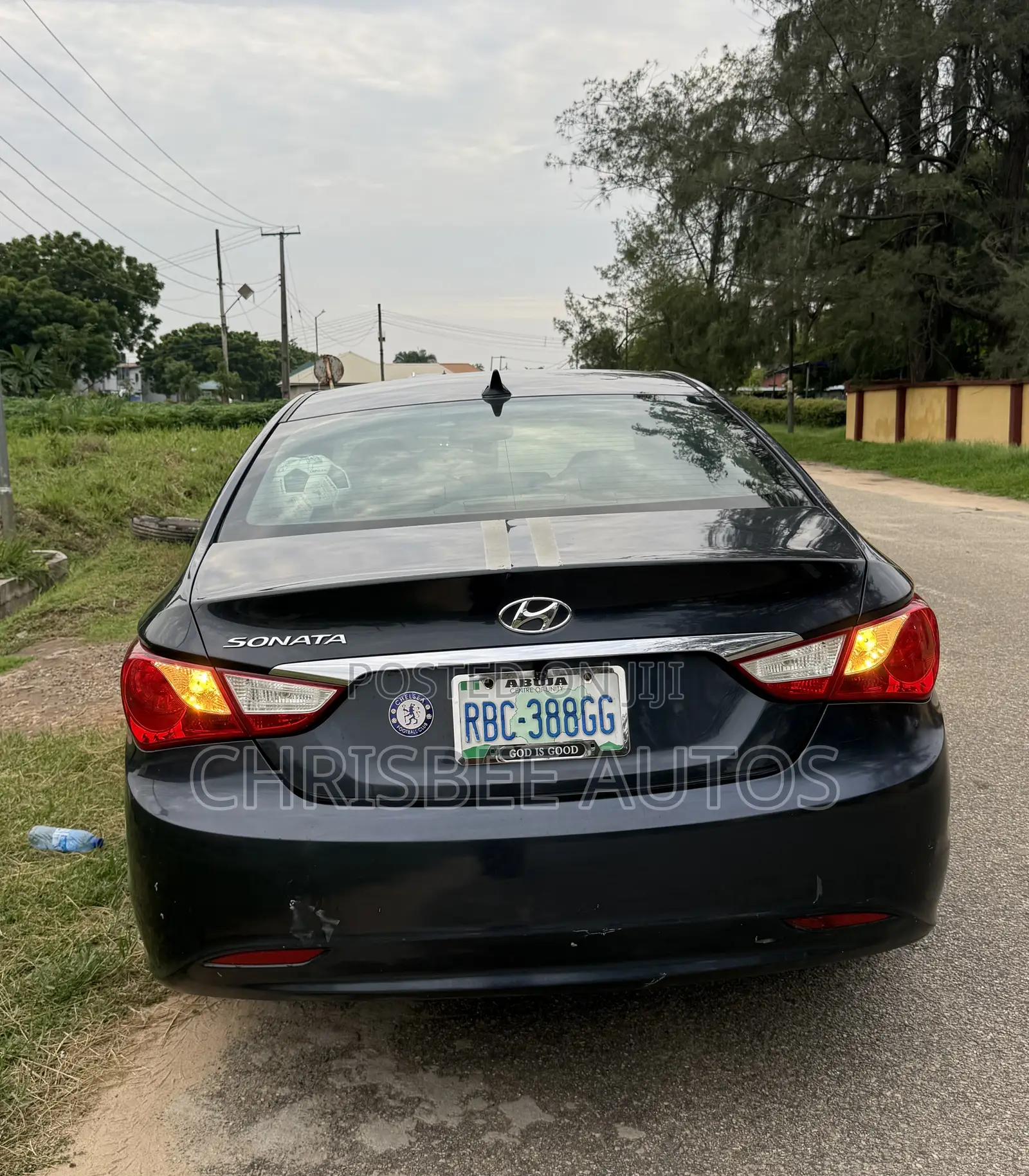 Hyundai Sonata GLS Sedan FWD (2.4L 4cyl 6A) 2012 Blue