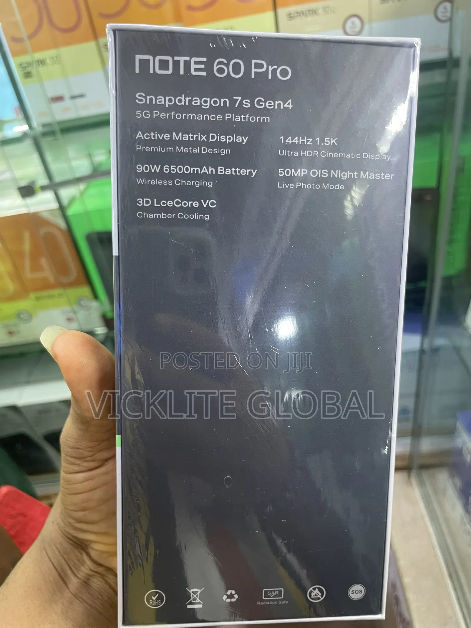 New Infinix Note 60 Pro 256 GB