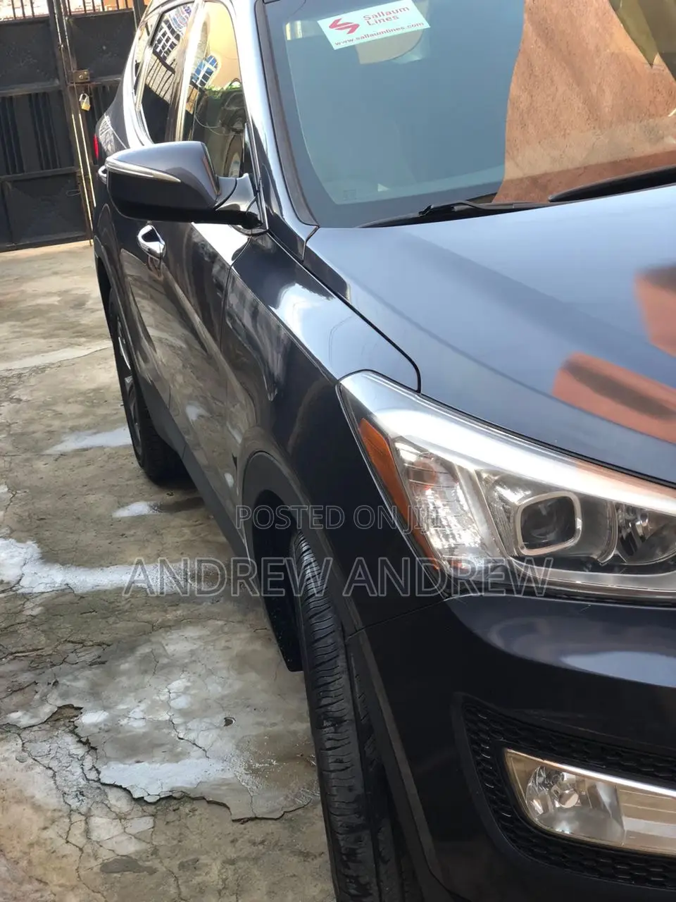Hyundai Santa Fe 2013 Blue