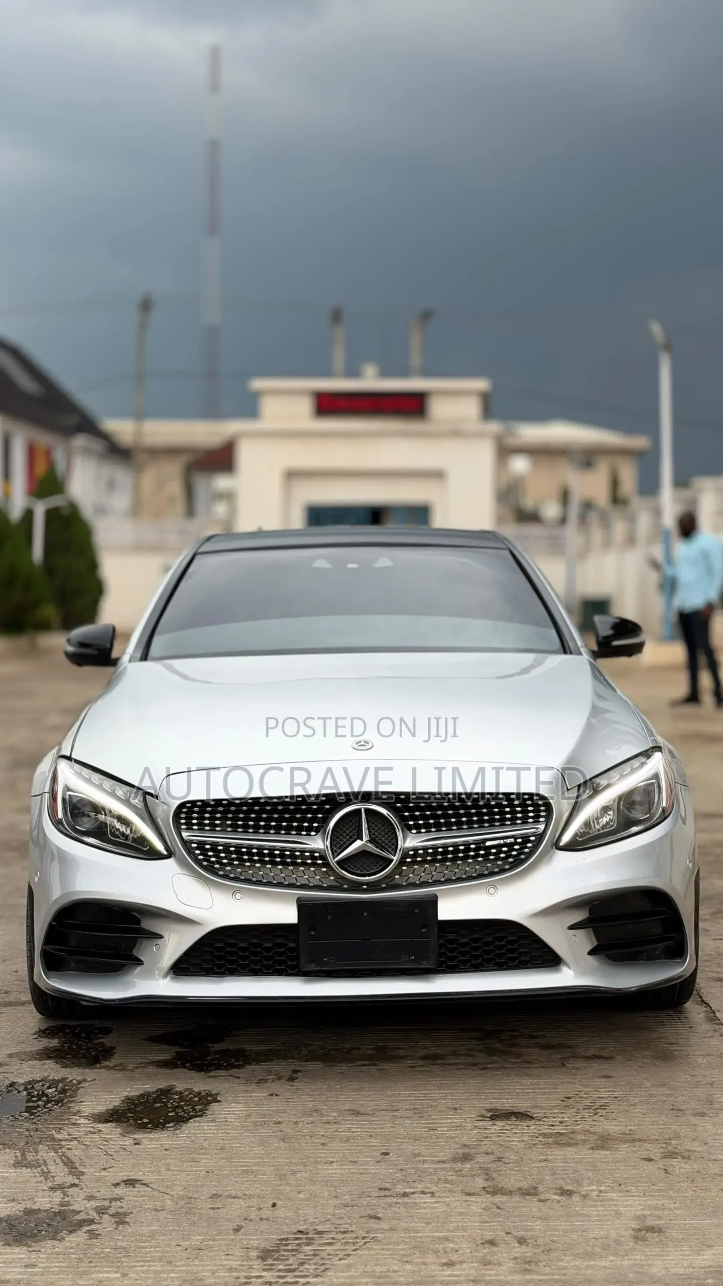 Mercedes-Benz C43 4Matic Sedan AWD (3.0L V6 9AM) 2018 Silver