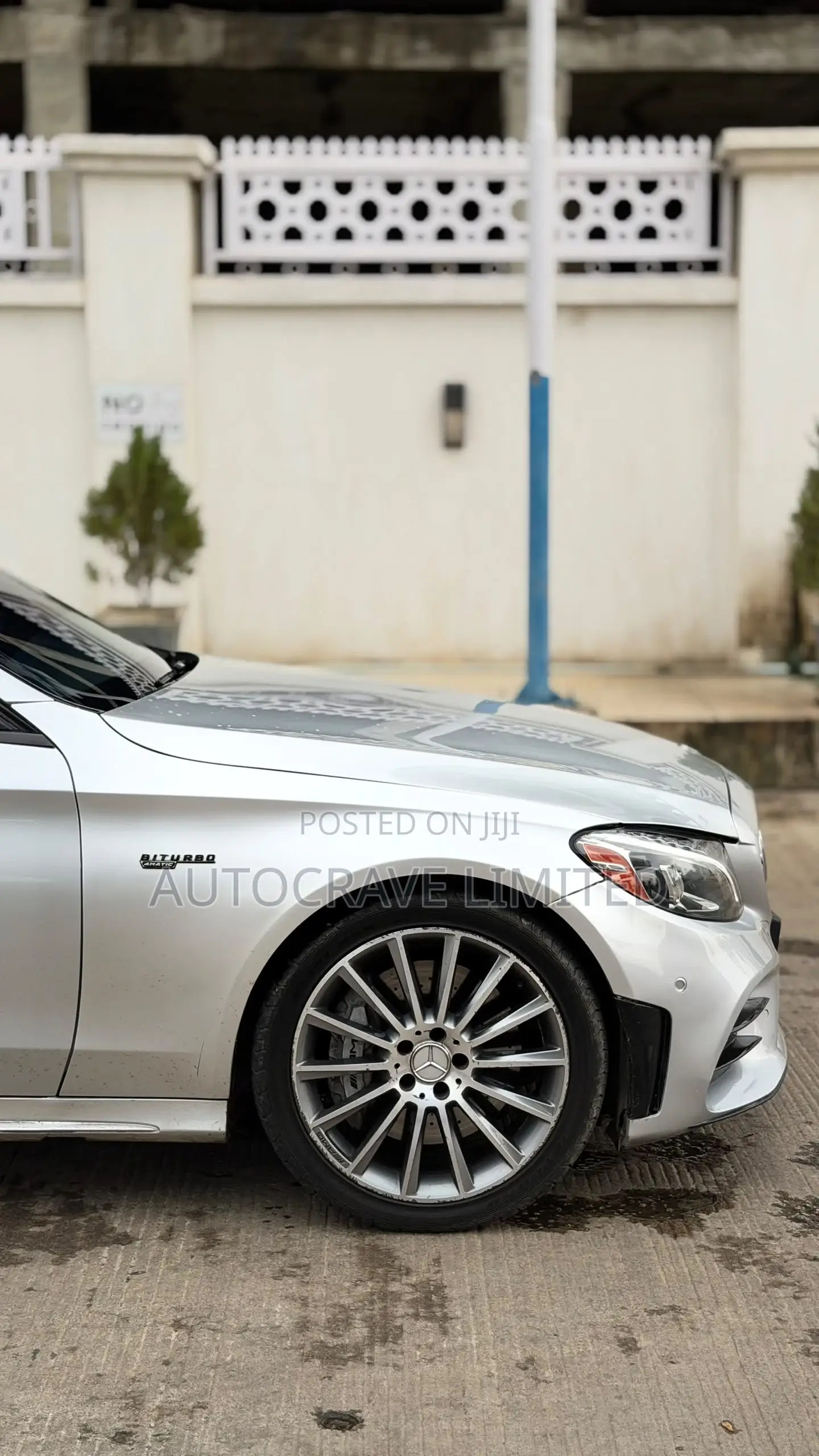 Mercedes-Benz C43 4Matic Sedan AWD (3.0L V6 9AM) 2018 Silver