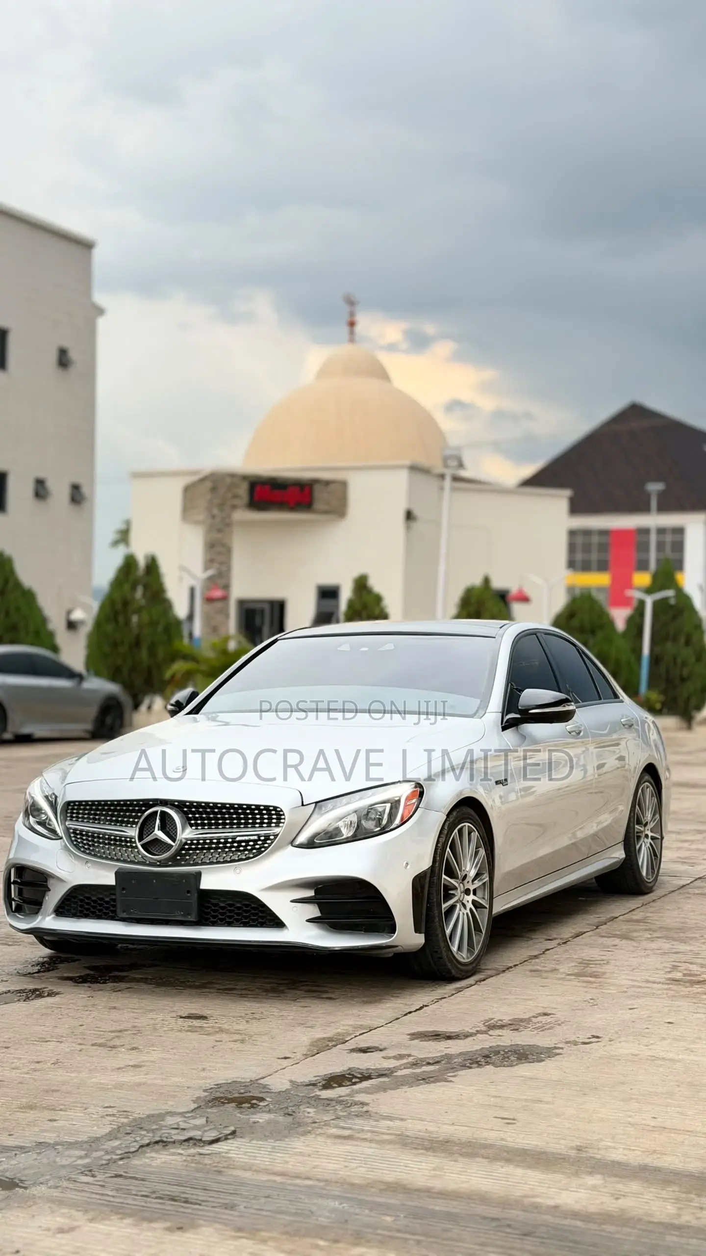Mercedes-Benz C43 4Matic Sedan AWD (3.0L V6 9AM) 2018 Silver