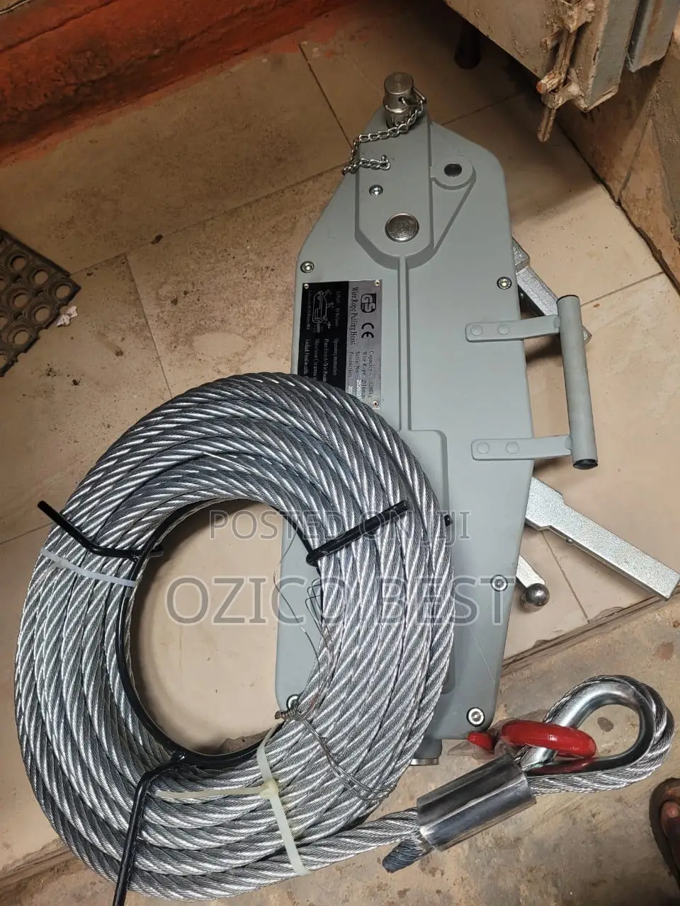 3200 Ton Manual Wire Rope Pulling Hoist