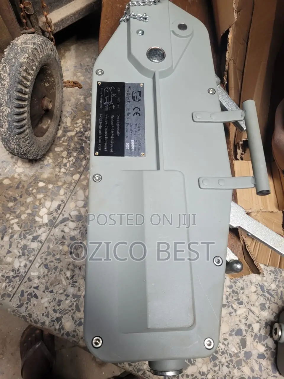 3200 Ton Manual Wire Rope Pulling Hoist