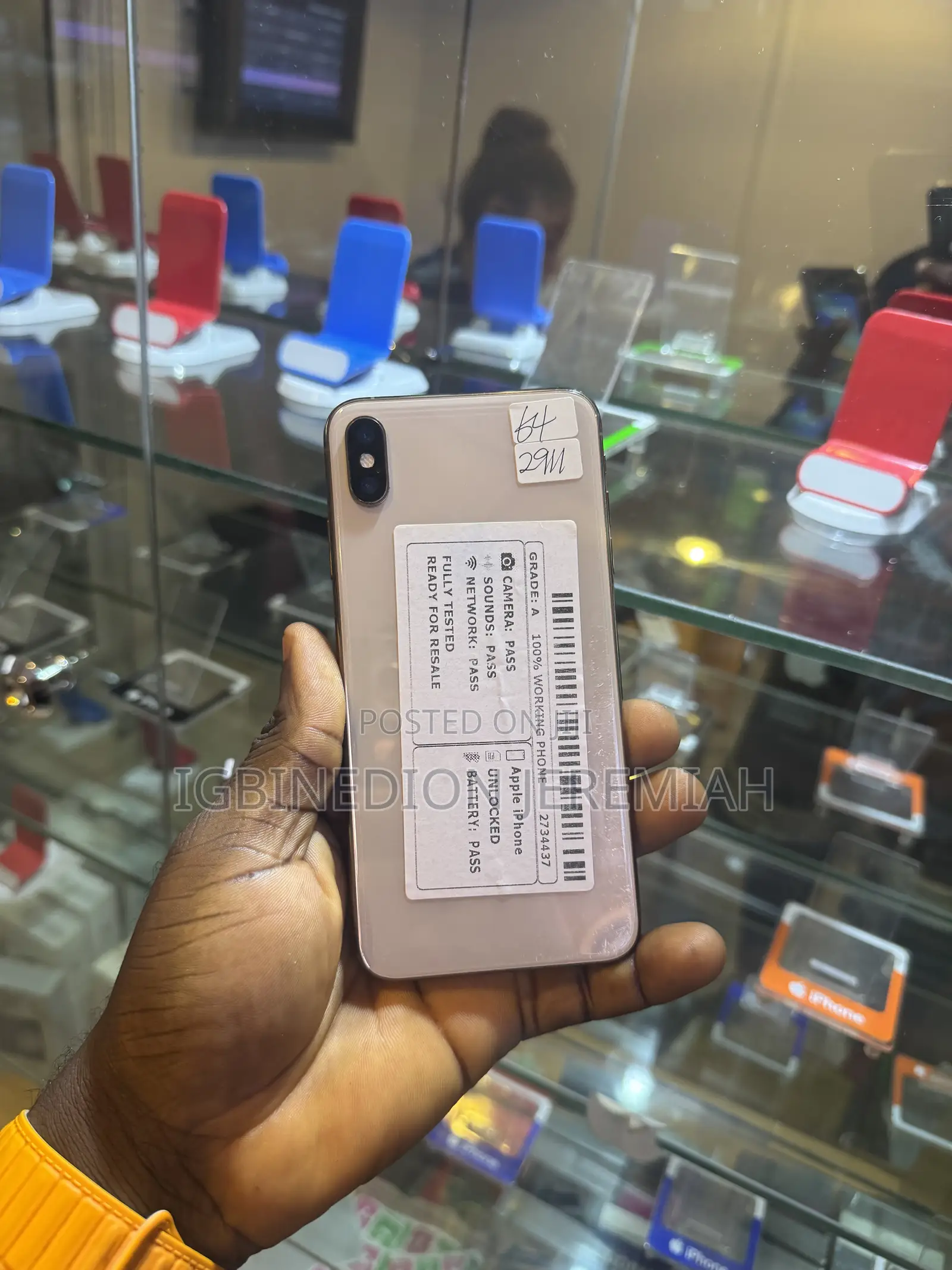 Apple iPhone XS Max 64 GB Gold
