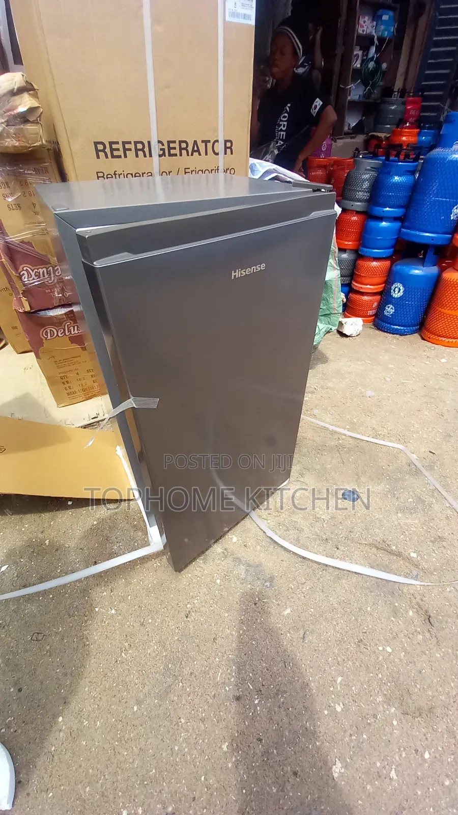 Hisense Single Door Refrigerator 100%Copper