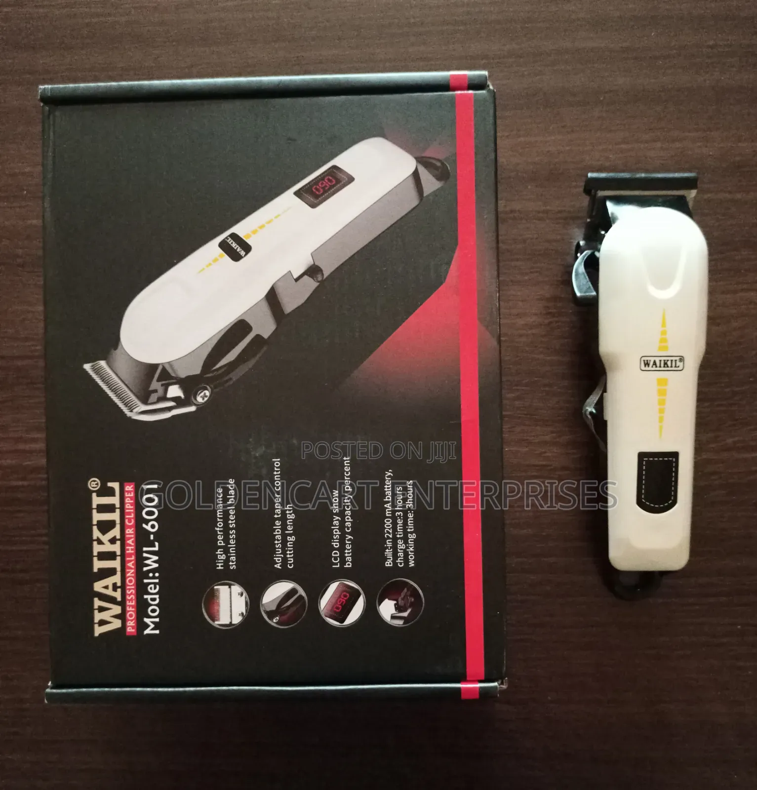 Waikil Professional Hair Clipper - Wl-6001