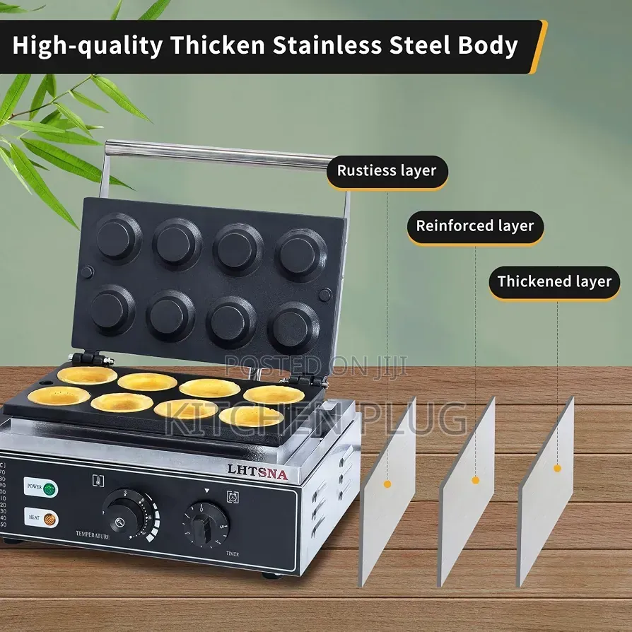 Commercial Egg Tart Waffle Maker